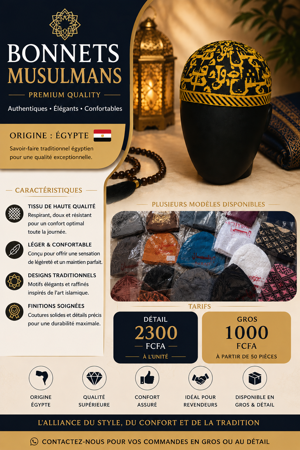 Bonnets musulman