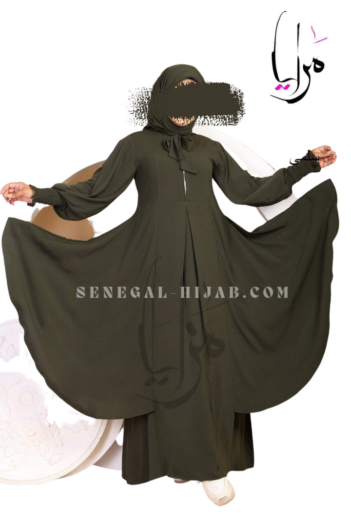 Abaya Vert