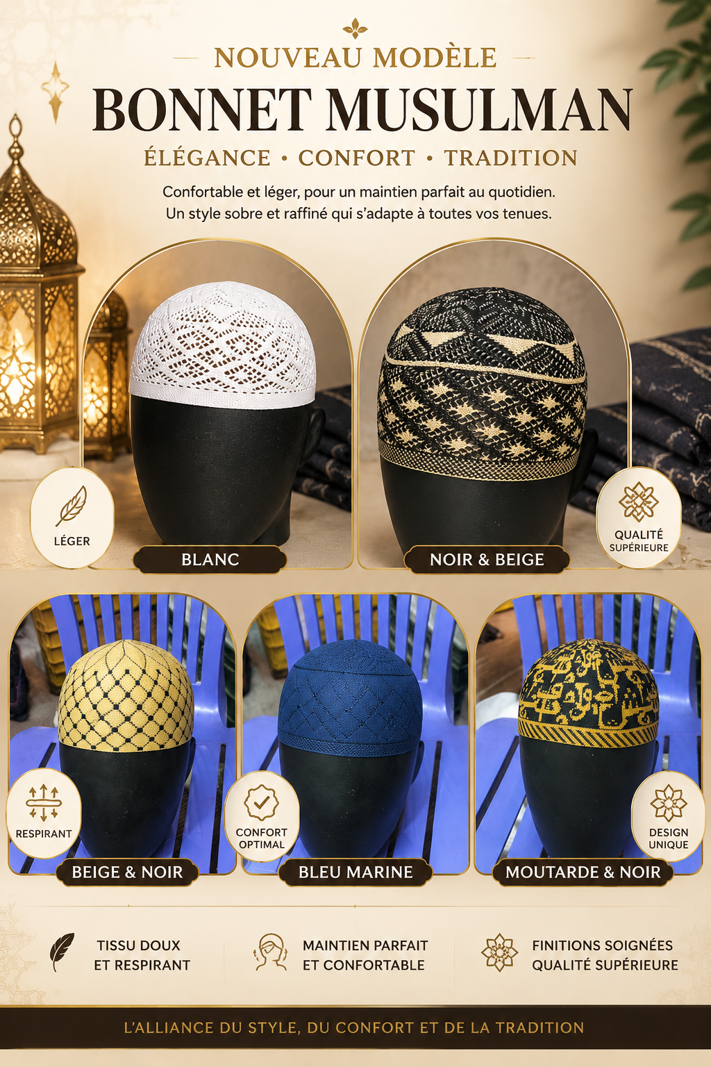 Bonnets musulman