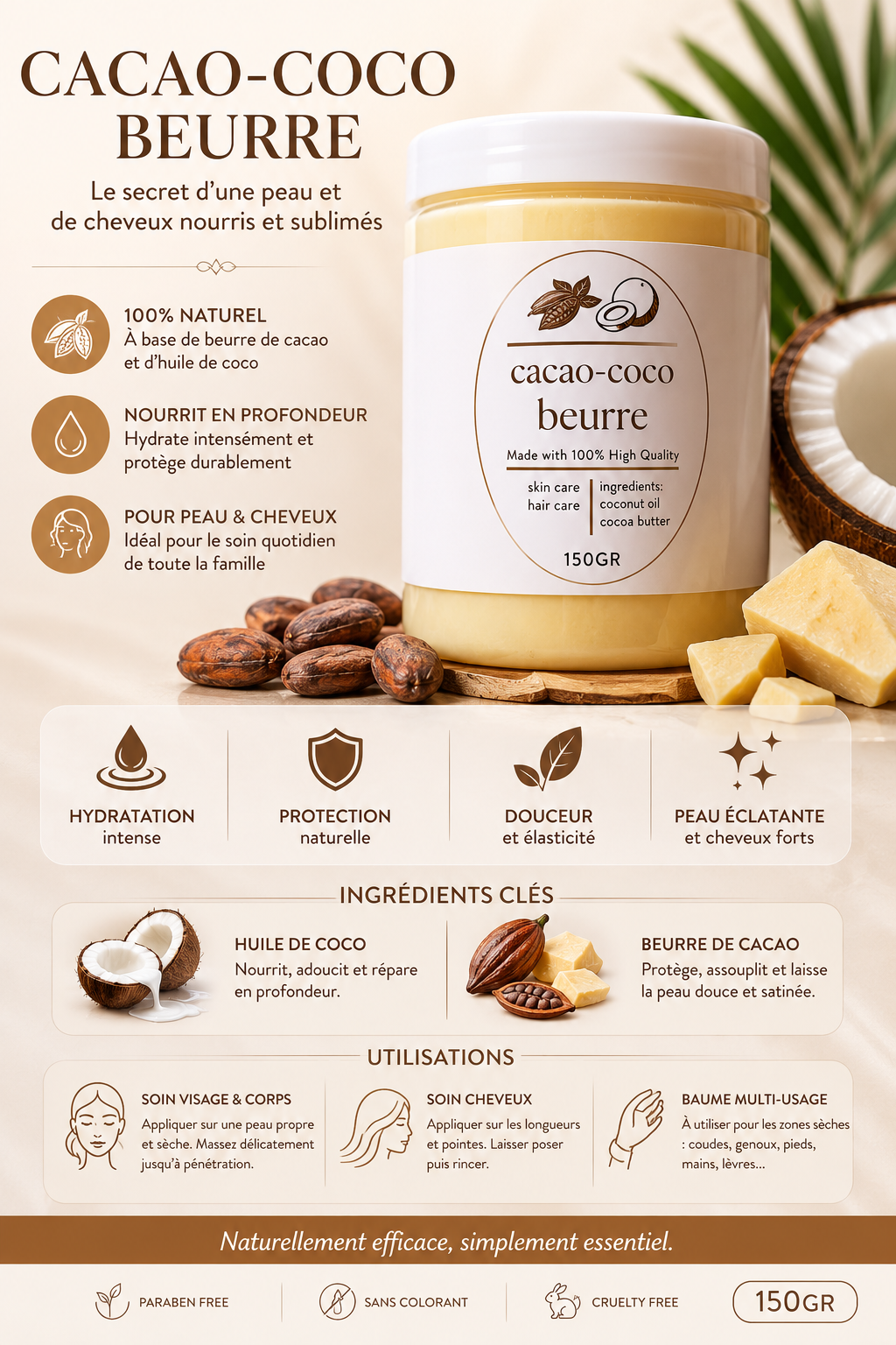 Cocoa-Coco butter